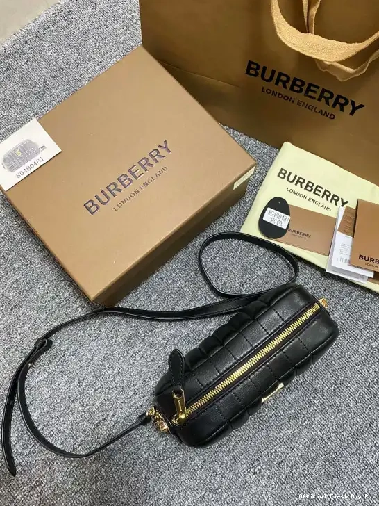 Official First Bag Ru Lola BURBERRY Bag MINI Camera 0523